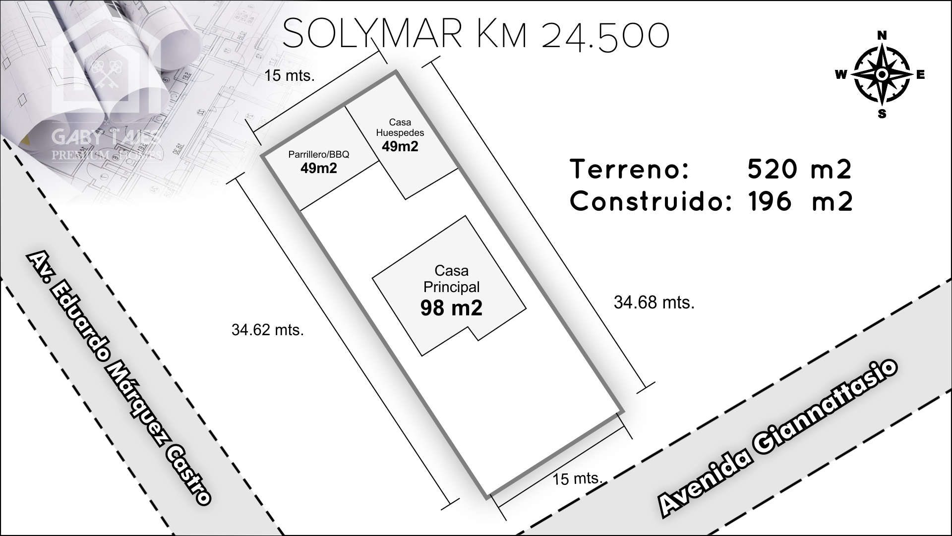 Solymar Venta Casa 4 Dormitorios
